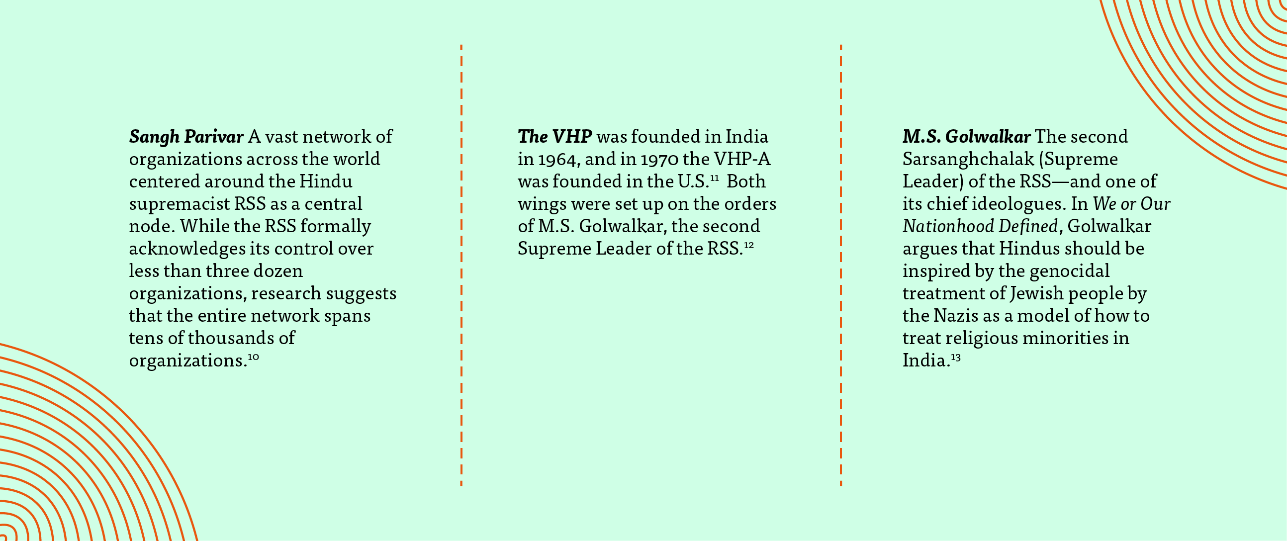 definitions of various terms in the report. Text can be found under the image