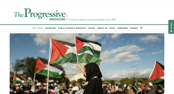 screenshot of The Progressive