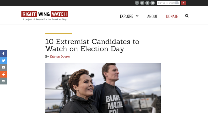 screenshot of right wing watch