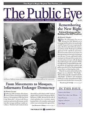 The Public Eye, Summer 2009 cover