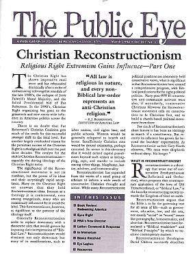 The Public Eye, March 1994 cover