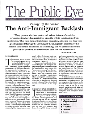 The Public Eye, Summer 1995 cover